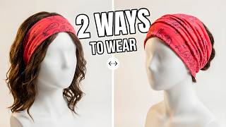 STOP Buying Headbands! ✂️ Sew This ONE Genius Headband That Wears 2 WAYS