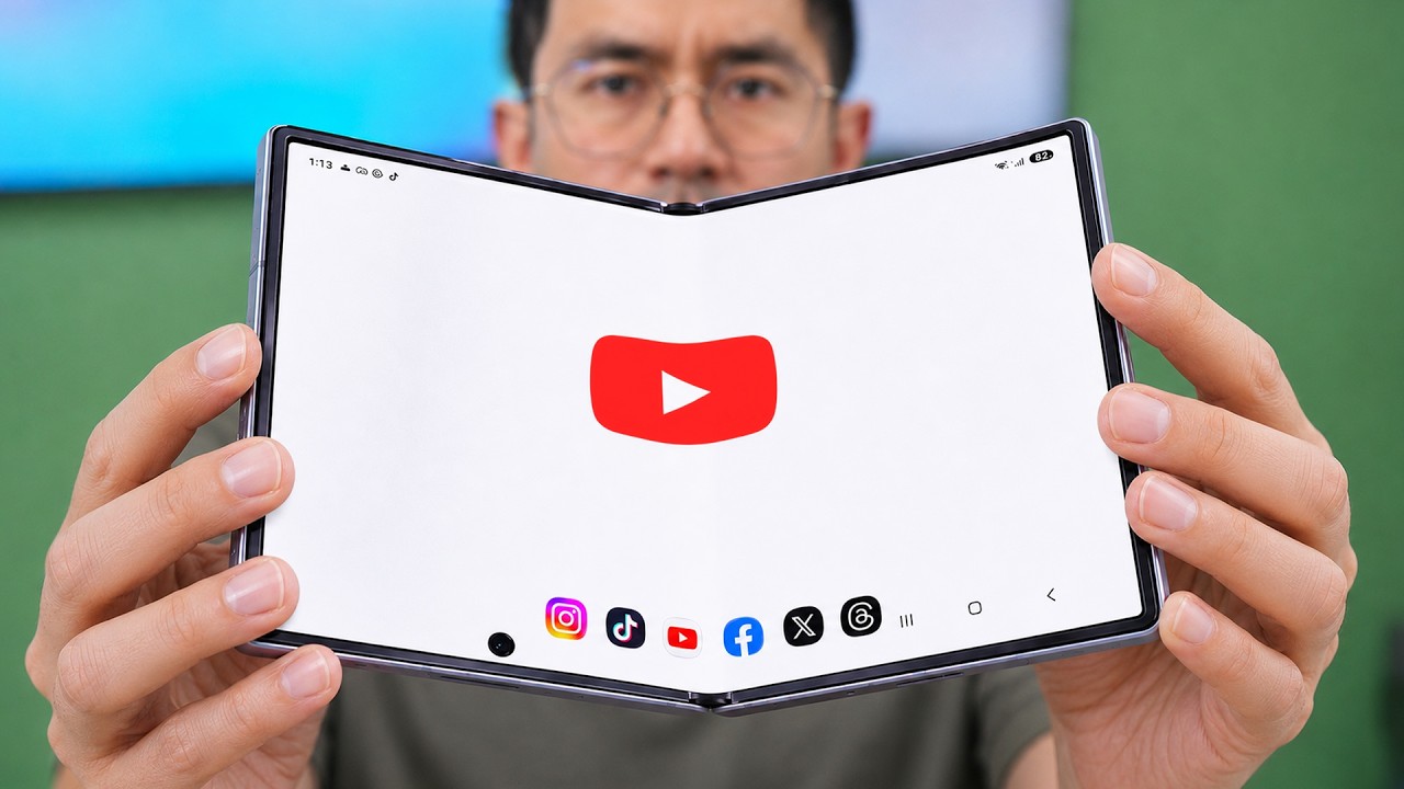 Galaxy Z Fold8: Prueba de Instagram, TikTok y más