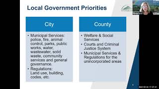 March 24, 2022 Virtual Town Hall: Review of City's Budget Related Items