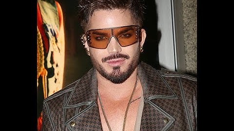 Adam Lambert attends the "Prince F*gott" Opening Night Gala/ after party-  ball room dance , Sept 30