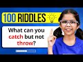100 Riddles ✅ That Will Test Your Brain Speed 🧠, Brain Teasers for Kids 🧩, Adi Keshari Connection