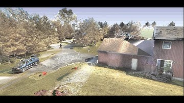 3D Laser Scanning of a House Survey
