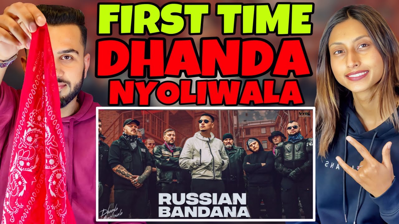 Dhanda Nyoliwala | Russian Bandana | Reaction Video | Couple Reaction | Sidhu Fam Reacts