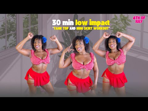 The Tank Top and Mini Skirt 30 Min Low Impact Workout 