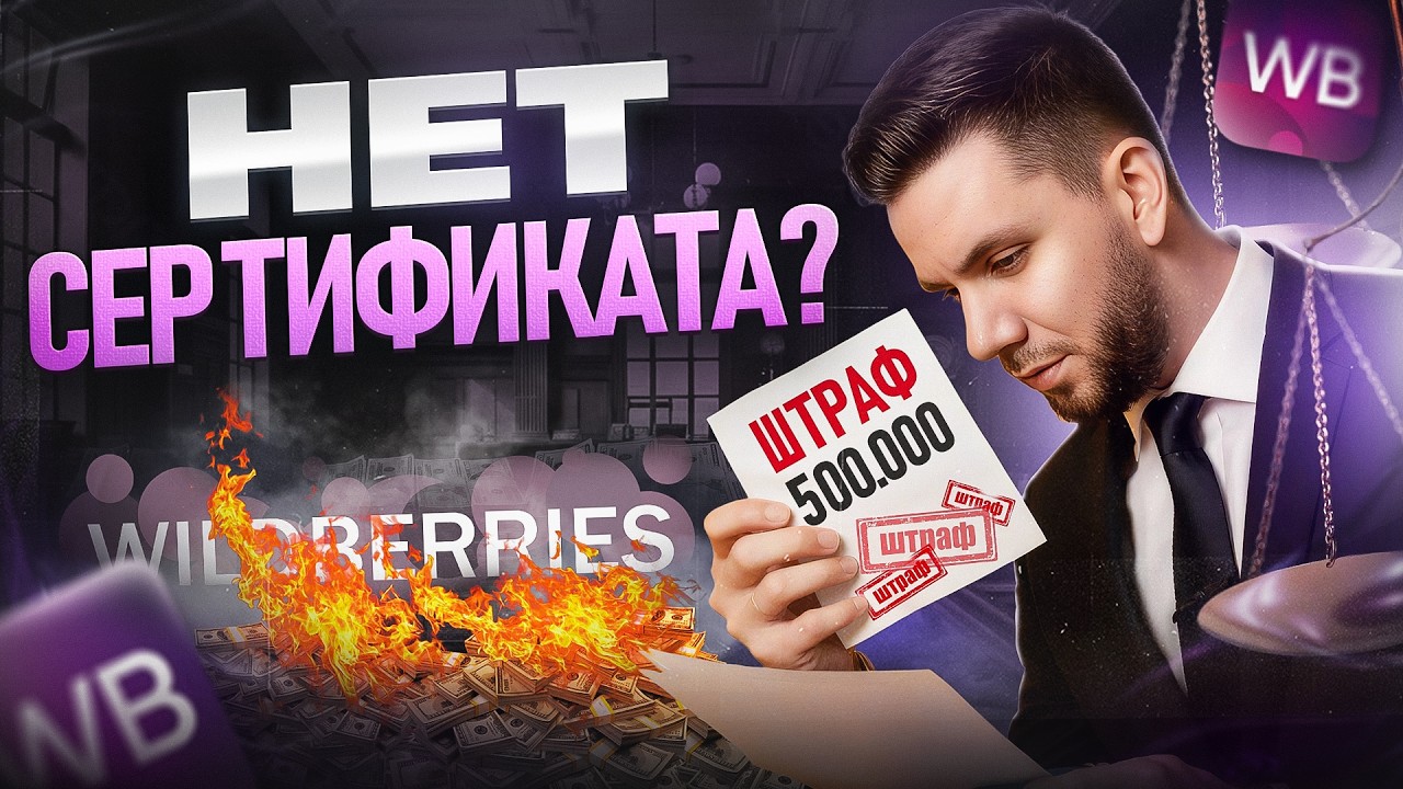 СЕРТИФИКАЦИЯ товара для Вайлдберриз: Стоит ли бояться ШТРАФОВ? Как получить сертификат?