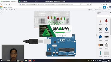 Simulasi Lampu Lalulintas 6 LED Menggunakan Arduino Uno