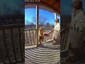 Cctv camera footage of a granny feeding a meat piece to a hungry Lion🦁 #lion #hungrylion #foryou