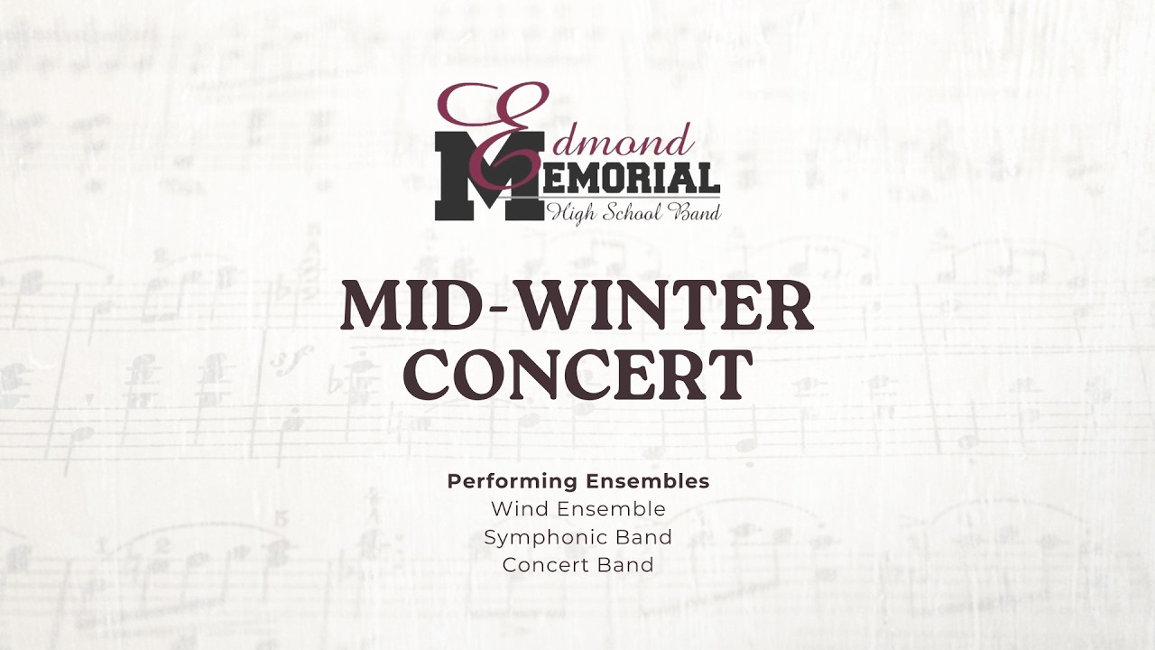 Edmond Memorial Holiday Band Concert
