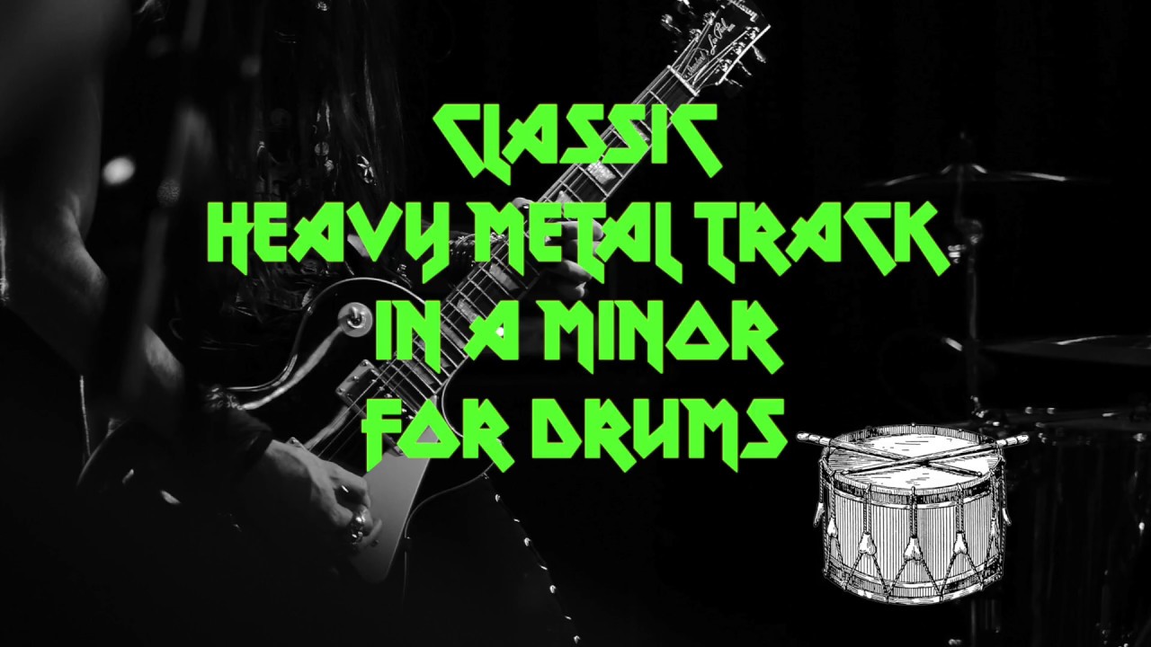 Classic heavy metal backing track (no drums) 128 bpm YouTube