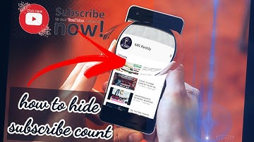 How to hide subscribers count within 2 minutes  in YouTube channel #mrreddy