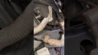 BMW 428i turbo coolant inlet pipe replacement.