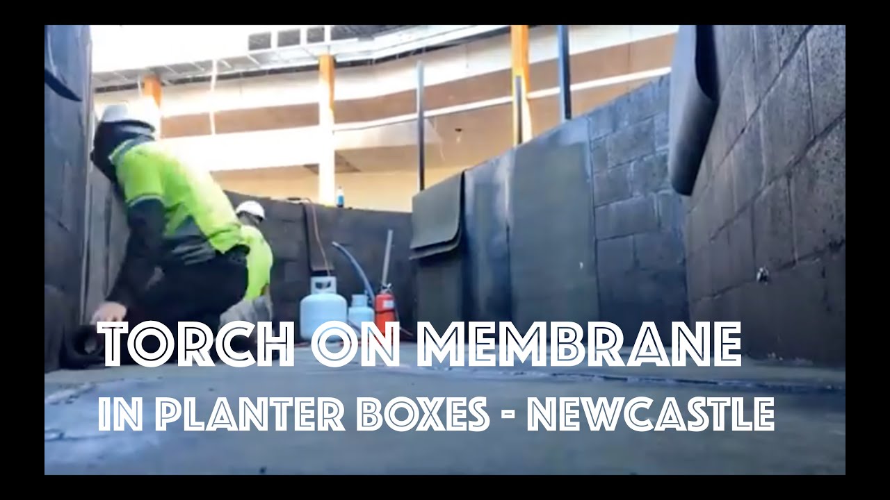 Soprema Torch On Membrane - Planter Box in Cameron Park, Newcastle