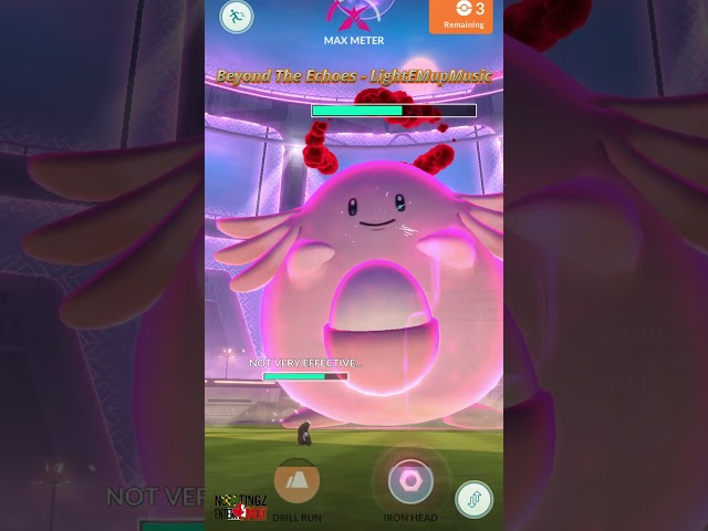 Excadrill Destroys Max Chansey in Epic Pokémon Showdown #pokemongo