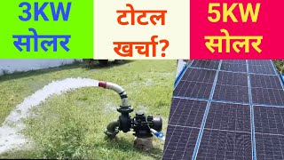 मात्र आधी कीमत में 3KW और 5KW सोलर लगवाएं। 3KW Solar & 5KW cheapest Solar panel cost।