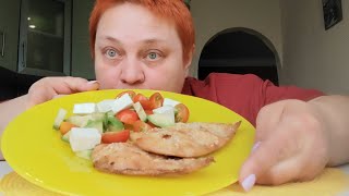 Мукбанг ХУДЕЕМ ВКУСНО!