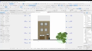 Archicad tutorial : Elevation setting & illustration