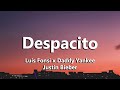 Justin Bieber Despacito Lyrics Letra Ft Luis Fonsi Daddy Yankee