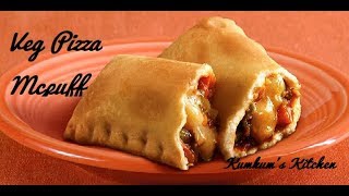 Veg Pizza Mcpuff - KumKum's Kitchen Spl 13 - McDonald's like McPuff - MacD Like - Kids Pizza at Home