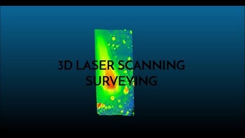 Digital Terrain Model DTM from 3D Laser Scanning