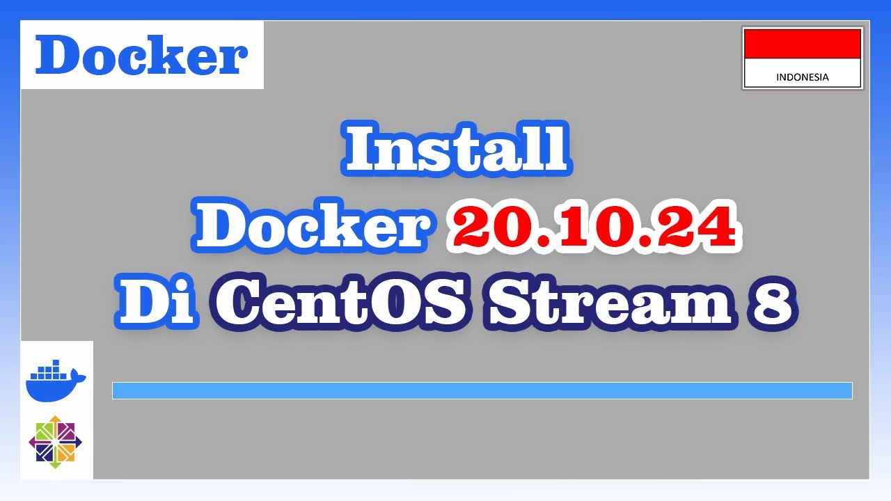 Install Docker 20.10.24 di Centos Stream 8 - YouTube