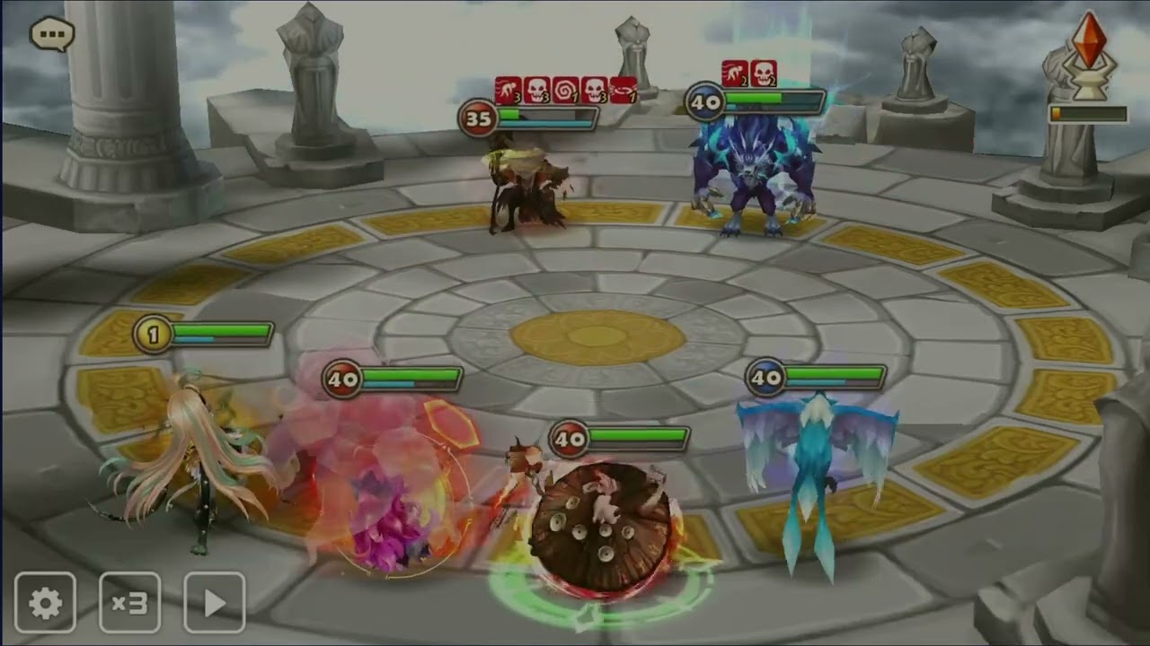 Summoners War - Passive skill debuffs vs Glancing hit