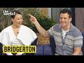 ‘Bridgerton’ Stars Yerin Ha &amp; Luke Thompson Tease Season 4  | The Social