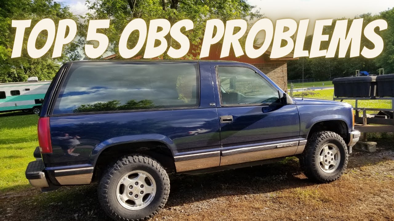 TOP 5 OBS CHEVY TRUCK PROBLEMS GMC YUKON SUBURBAN BLAZER TAHOE