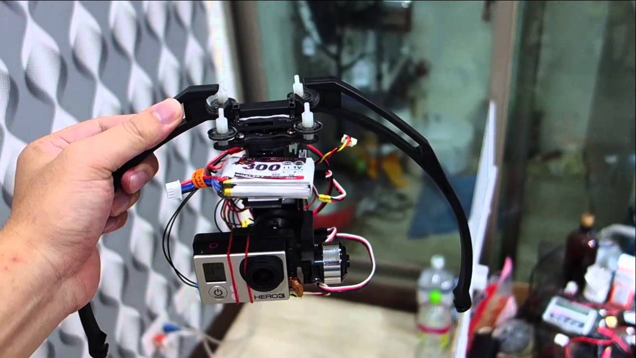 3axis brushless gimbal auto pan tracking YouTube