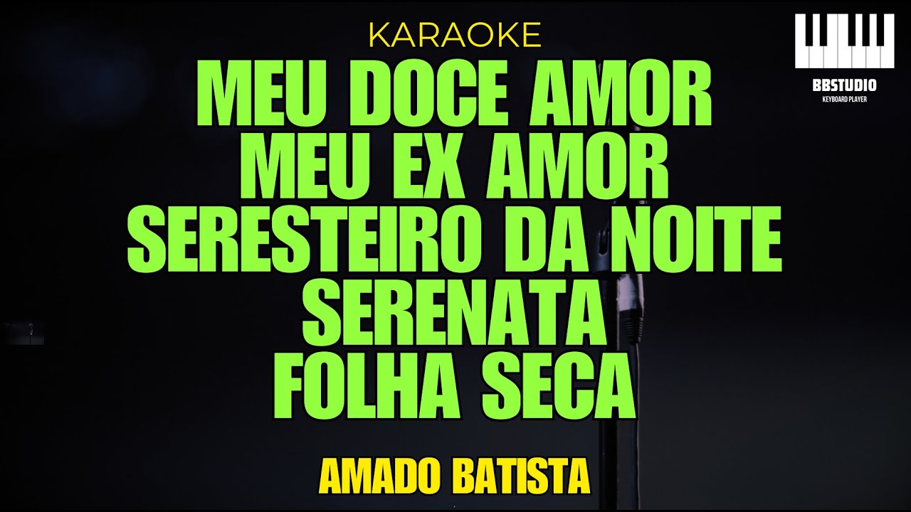 AMADO BATISTA 1.0 KARAOKE