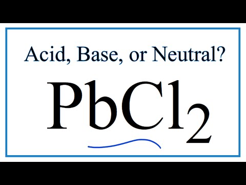 Video: Wat gebeurt er als pbcl2 wordt verwarmd?
