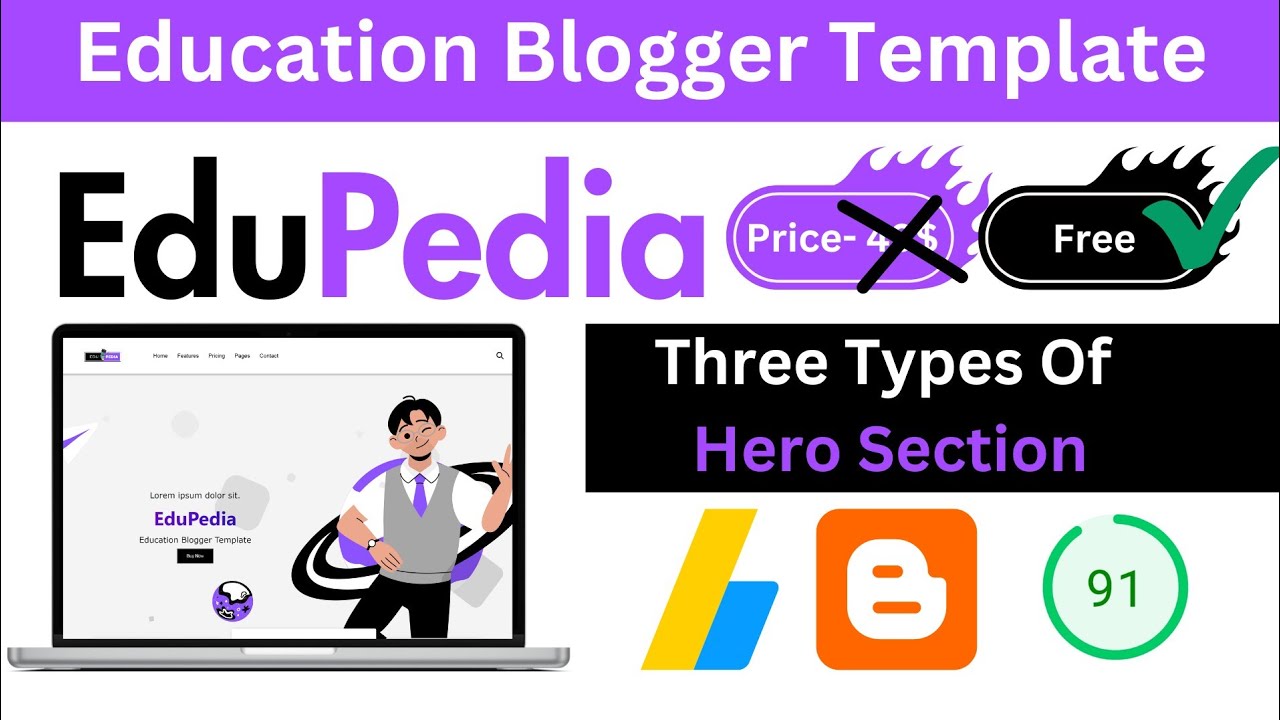 Edupedia - An Education Blogger Template