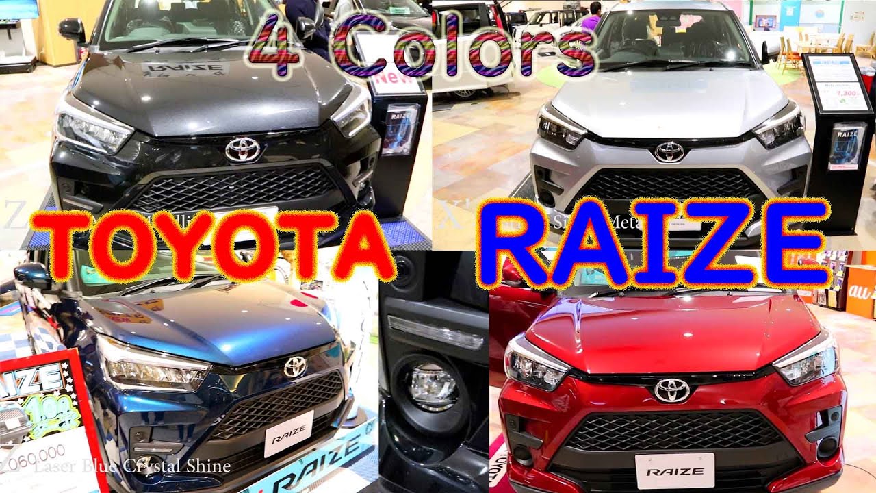 【TOYOTA RAIZE】【Z & XS】【1000cc Turbo, New SUV】