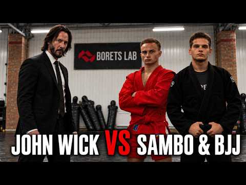We Tested JOHN WICK’s Moves Against Real Resistance 🤯 Should Keanu Reeves Switch to SAMBO?