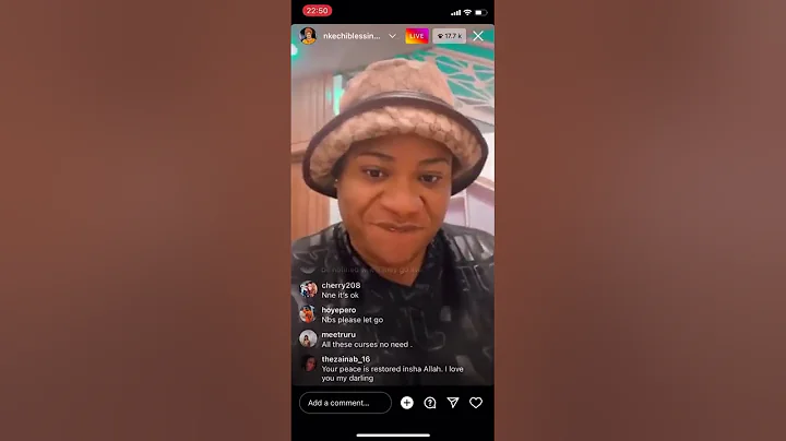 Actress Nkechi Blessing in tears as she places curses on Gistlover  who keeps frustrating her.