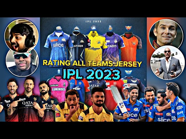 Rating All Team IPL Jersey 🤩| IPL 2023 | CricAnshu2.0 class=