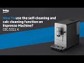Beko  how to use the selfcleaning and calc cleaning function on espresso machine  ceg 5311 x