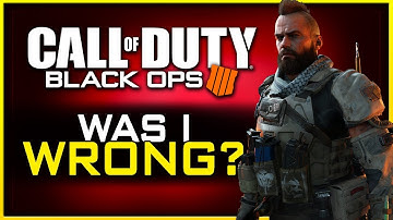Was I Wrong About Black Ops 4? | (A Look Back at my Initial Impressions)