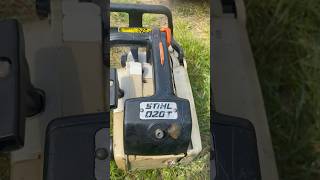Stihl 020t 1995 model #fun #treework #chainsaw #2stroke #stihl