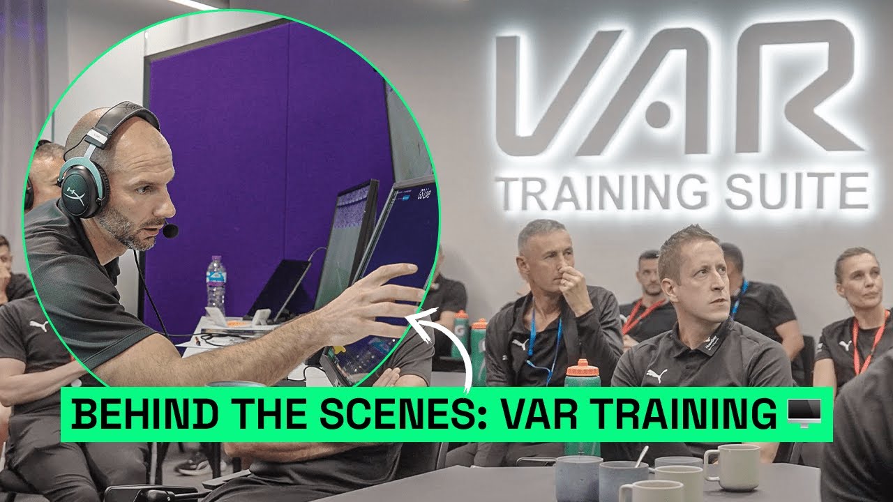 Behind the Scenes at a VAR Training Session 💻