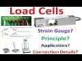 Load cell working principle and connections | Wheatstone Bridge | Type of Load cell and App
