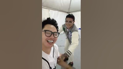 Andika Kangen Band saat di Backstage #doyjakartatimur #kangenband