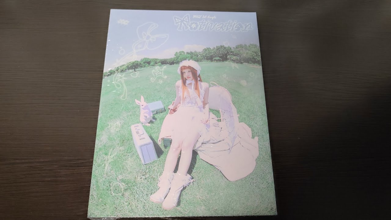 Распаковка альбома Юци / Unboxing Yuqi 1st Single Album Motivation