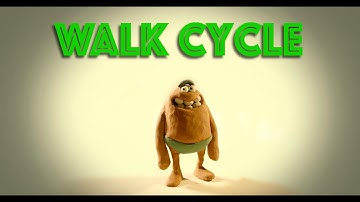 STOP FRAME ANIMATION -  REPLACEMENT WALK CYCLE #animation #waaber