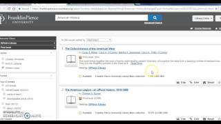 Library Catalog Tutorial