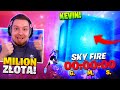 NIESAMOWITY event SKY FIRE w Fortnite 🧊 (wrócił KEVIN!)