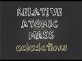 Understanding Relative Atomic Mass and Standard Atomic Weight