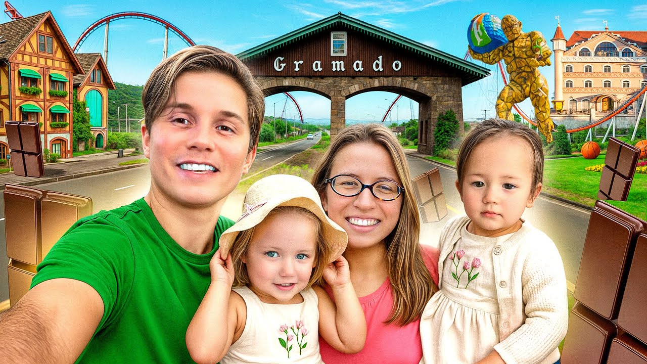 Nossa VIAGEM INESQUECÍVEL pra GRAMADO 🌲✨ (Aconteceu uma coisa mágica!)