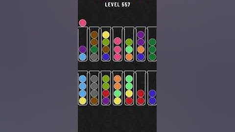 Ball sort puzzle level 557 #ballsortpuzzle