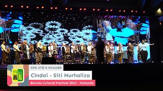 Cindai - Siti Nurhaliza Angklung Performance | Borneo Cultural Festival 2023 Malaysia