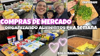 COMPRAS DE MERCADO💕ORGANIZANDO OS ALIMENTOS, PRATICIDADE DIA DIA💕ENCONTREI SEGUIDORA 💕Glaucia Moura